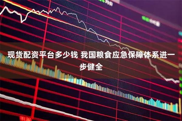 现货配资平台多少钱 我国粮食应急保障体系进一步健全